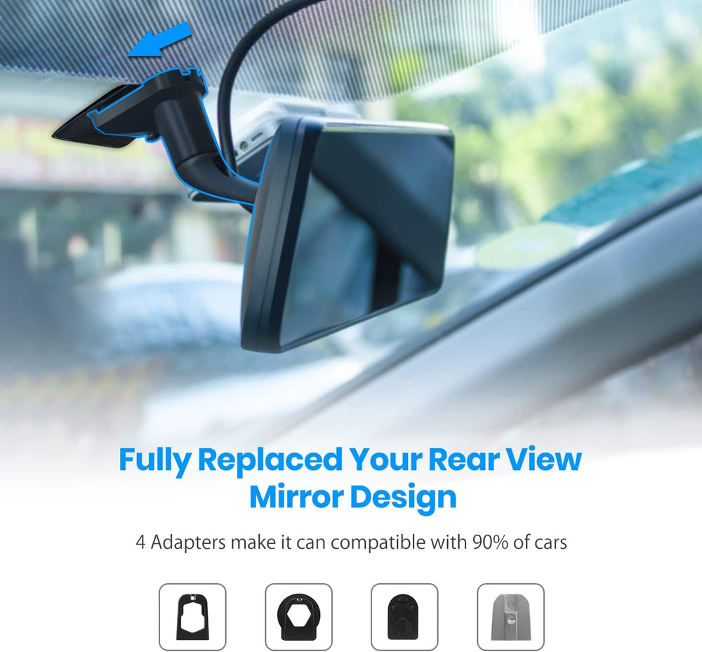 AUTO-VOX OEM Rear View Mirror Camera with 9.35''1080P Monitor