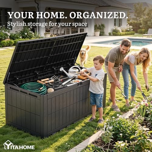 YITAHOME XXL 240 Gallon Extra Large Deck Box