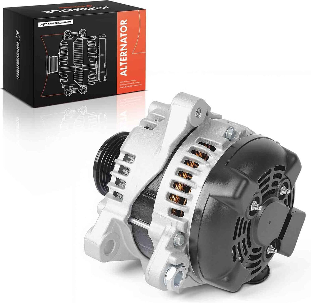 A-Premium Alternator, 12V 100A 7-Groove Pulley Clockwise