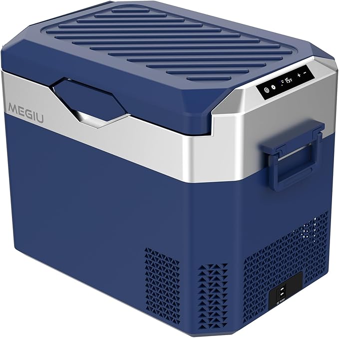 Car Fridge Portable 12V Refrigerator 32 Quart 12 Volt Freezer Compressor Cooler