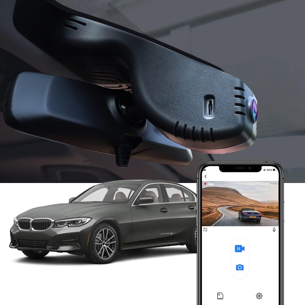 Fitcamx 4K Dash Cam Suitable for BMW 3 4 Series M3 M4 2020-2024 (Model B) 330...