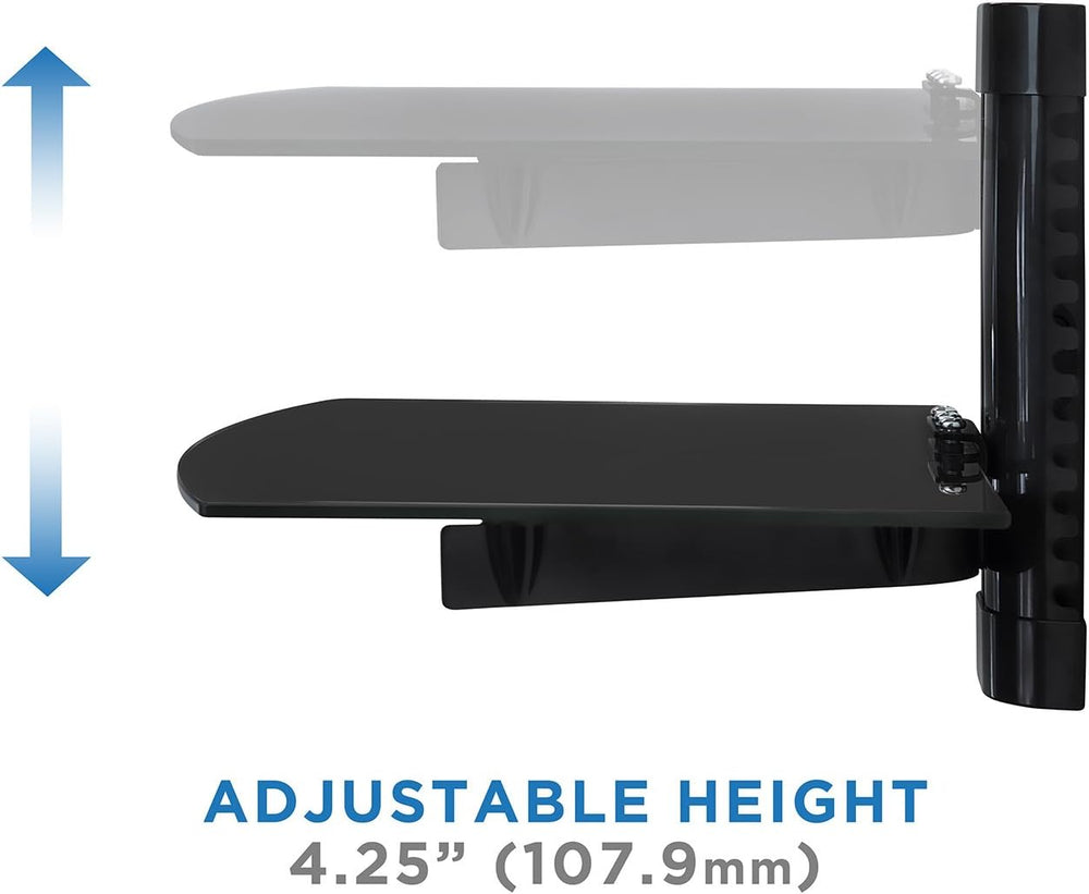 Mount-It! Floating Wall Shelf for AV Receiver & Game Consoles