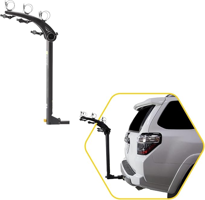 Saris Bones 3-Bike Hitch Rack Bicycle Carrier,