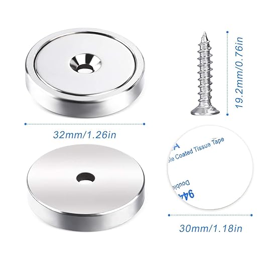 LOVIMAG 50 Pack Strong Magnets, 110 lbs Neodymium Magnets