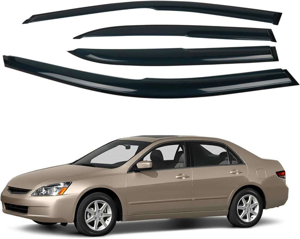4PCS Rain Guards Window Visors Fit