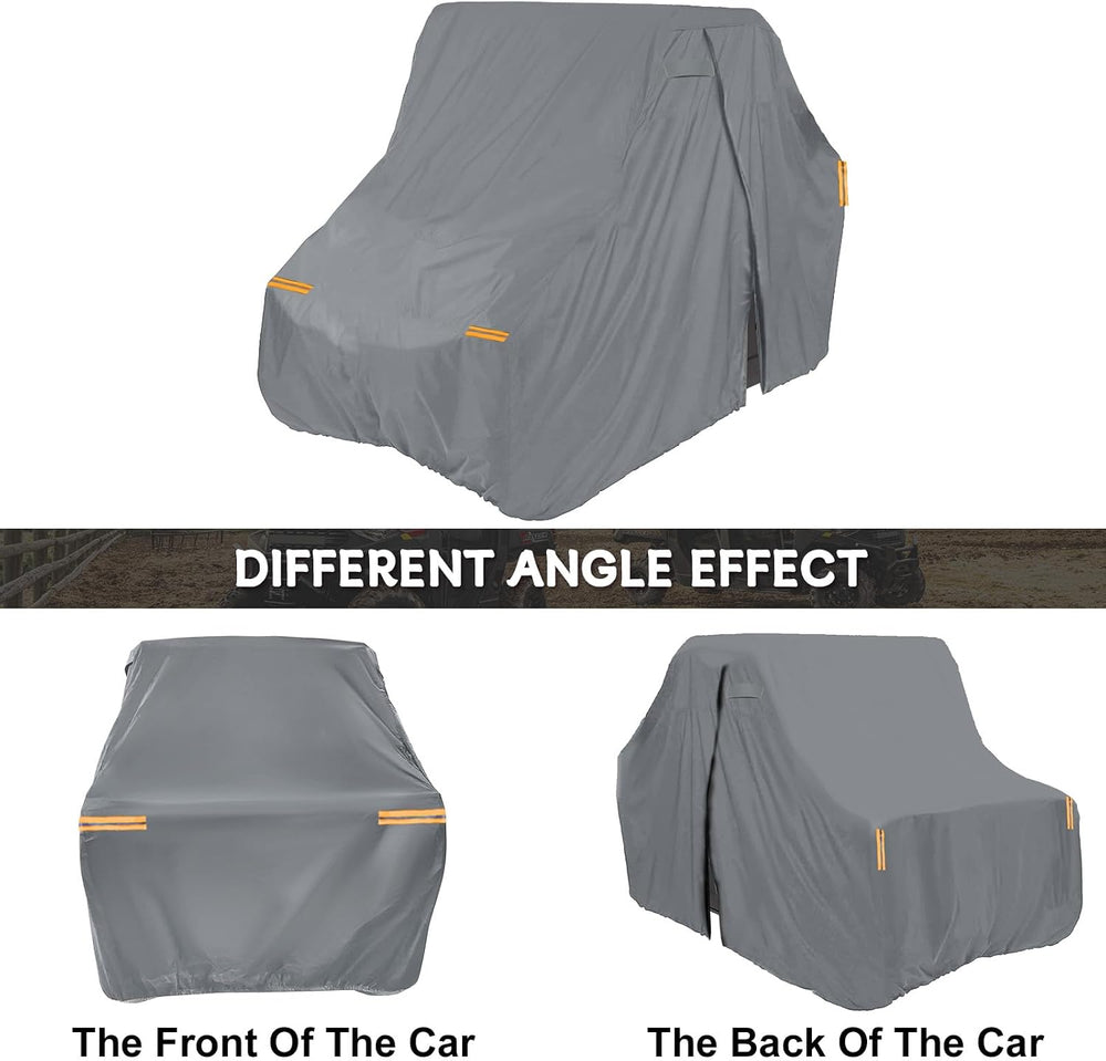 Waterproof UTV Cover Compatible with Honda Pioneer 2 Seaters, 6 Layers All We...