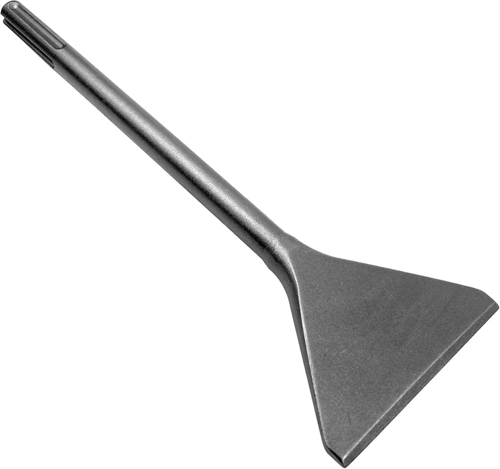 6" Tile Chisel for SDS-Max Rotary Hammer, 15" Long Alloy Steel
