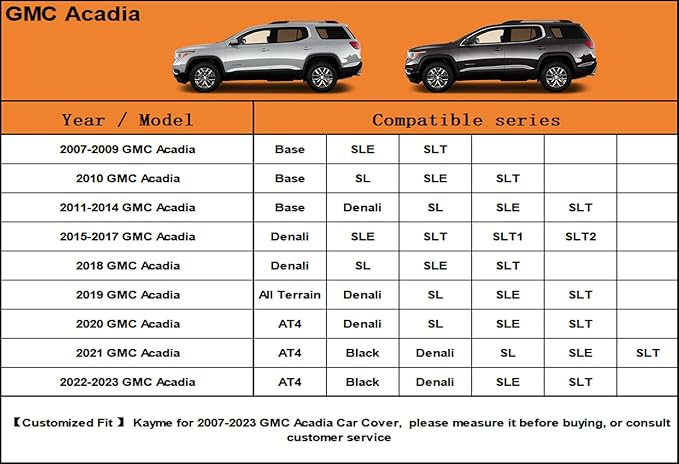 Kayme 6 Layers SUV Car Cover Custom Fit