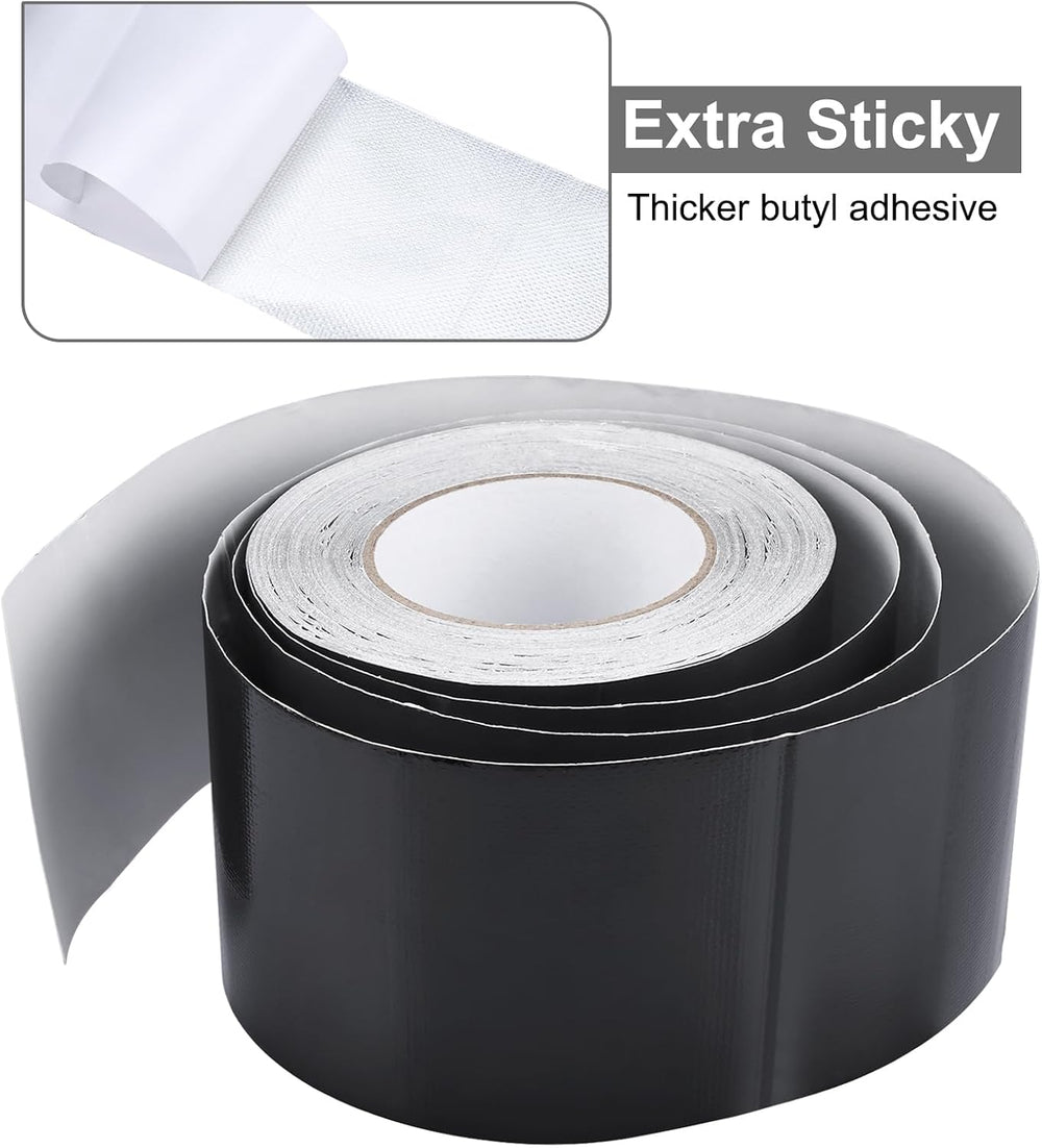 RealPlus RV Underbelly Tape 4" x 100' RV Underbelly Material Belly T...