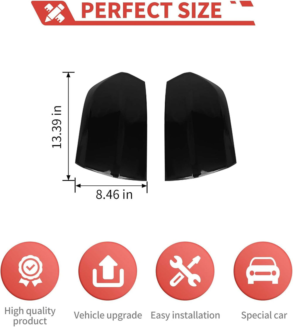 Tail Light Lamp Cover Guard Blackout Kit Exterior Accessories Compatible with...
