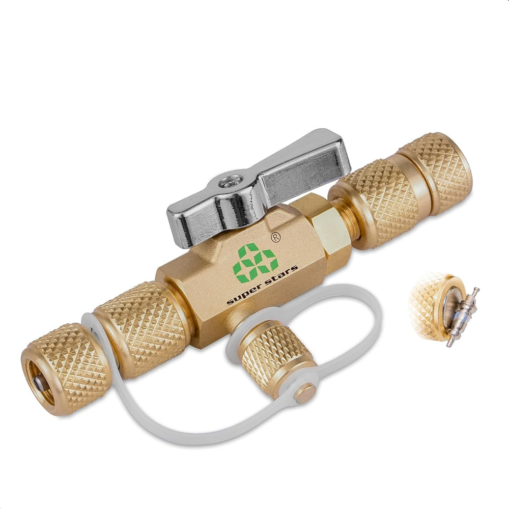 Super Stars Valve Core Removal Tool Heavy Duty for HVAC with Magnetic End