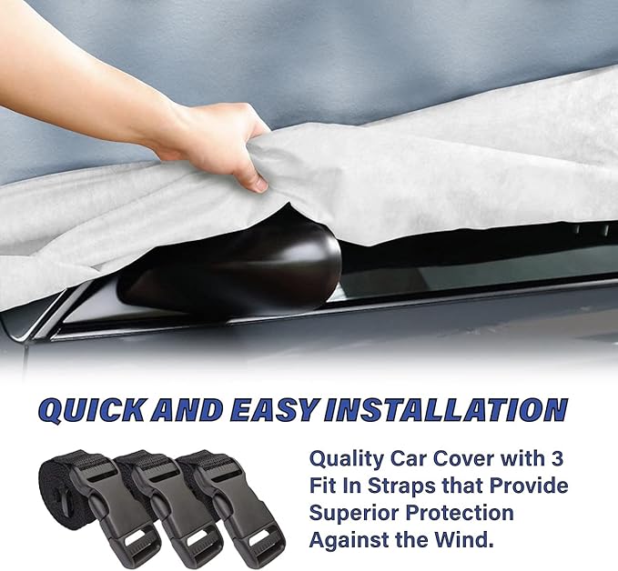iCarCover Premium Car Cover for 1988-1993 Pontiac Lemans Sedan Heavy Duty