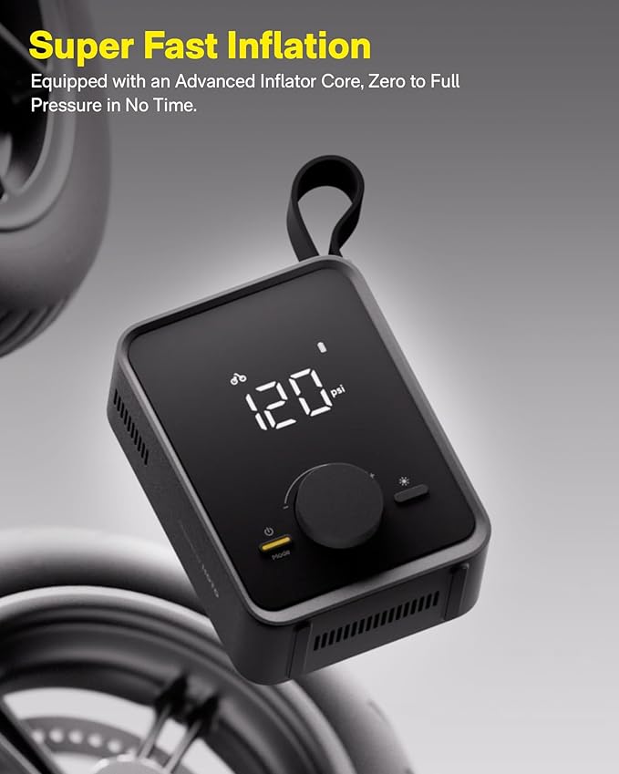 HOTO Tire Inflator Portable, Electric Air Pump Pro
