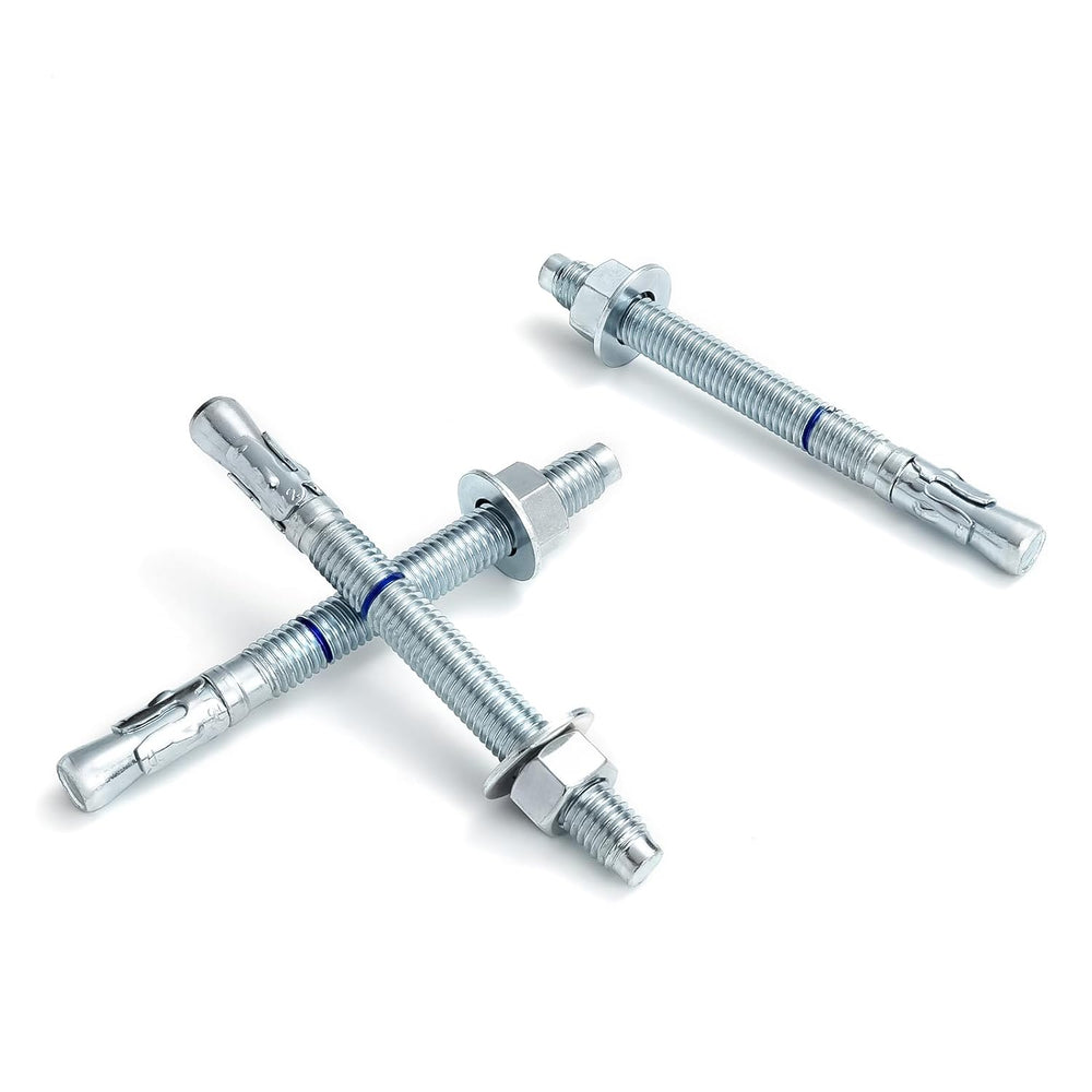 1/2" x 5-1/2" Concrete Anchors (25 Pack) 1/2 inch Wedge Anchors Bol...