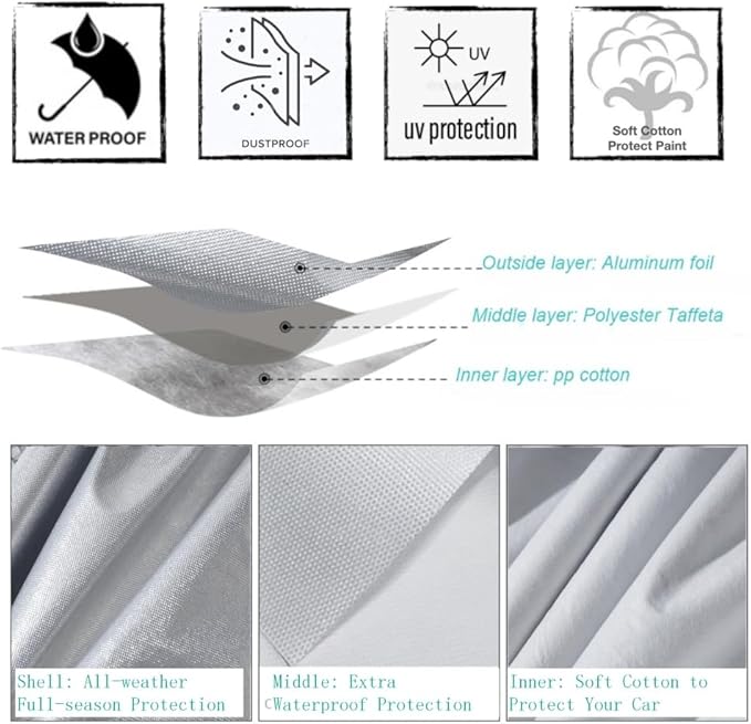 Urby Sienna Car Cover and Odyssey Car Cover, Ultimate Waterproof Solution