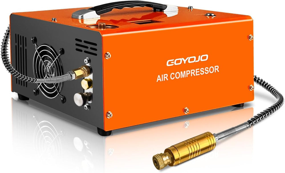 GOYOJO PCP Air Compressor, Max 4500 PSI / 300 Bar, Fast Fill for Airguns or P...