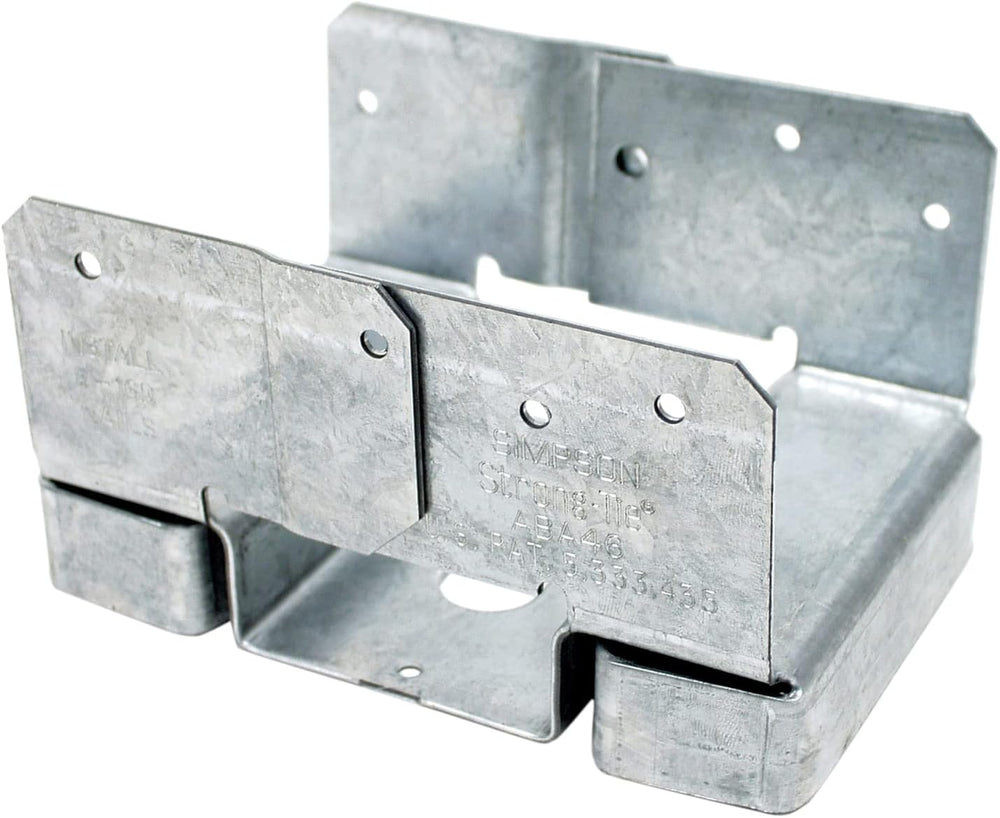 Simpson Strong-Tie ABA46Z ABA ZMAX Galvanized Adjustable Standoff Post Base f...