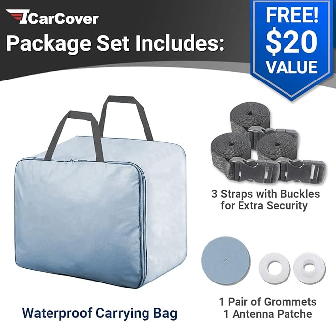 iCarCover Premium Car Cover for 1982-1992 Chevy Camaro Z28, Berlinetta