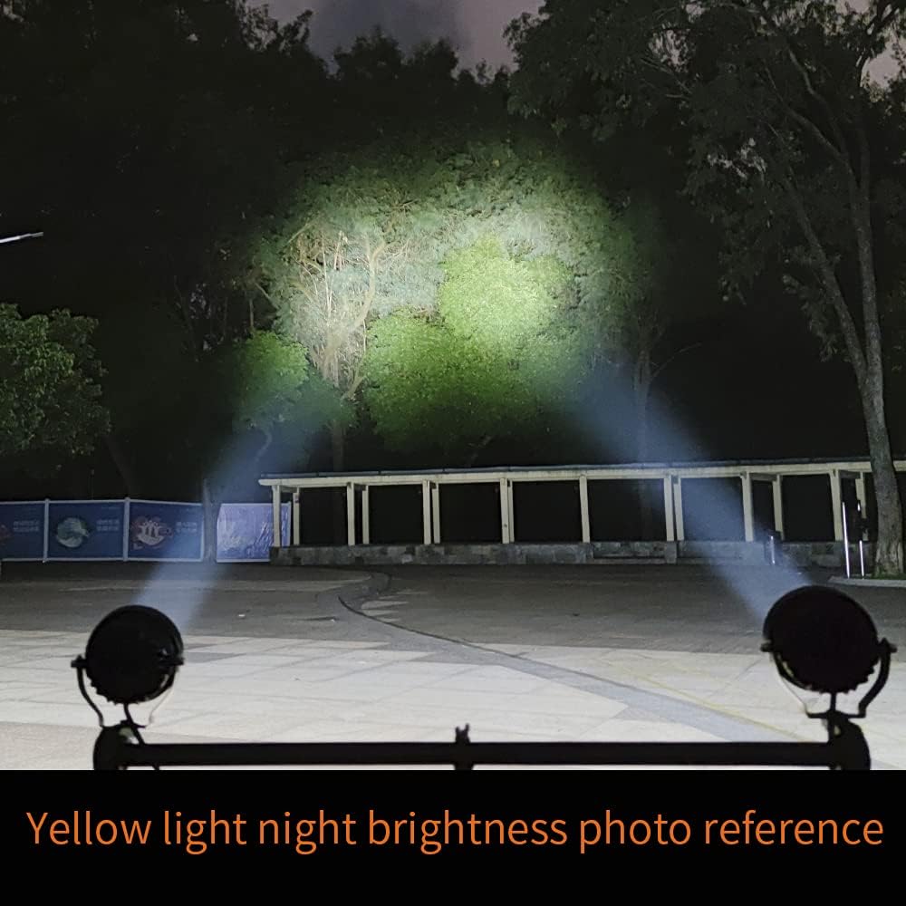 LED Round Driving Fog Lights OffRoad Driving Spot Lights 2Pcs 4 Inch Super Br...