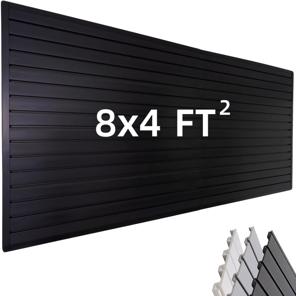 FRAYSCENT Slat Wall Paneling Garage Wall Organizer, Slatwall Panels Garage To...