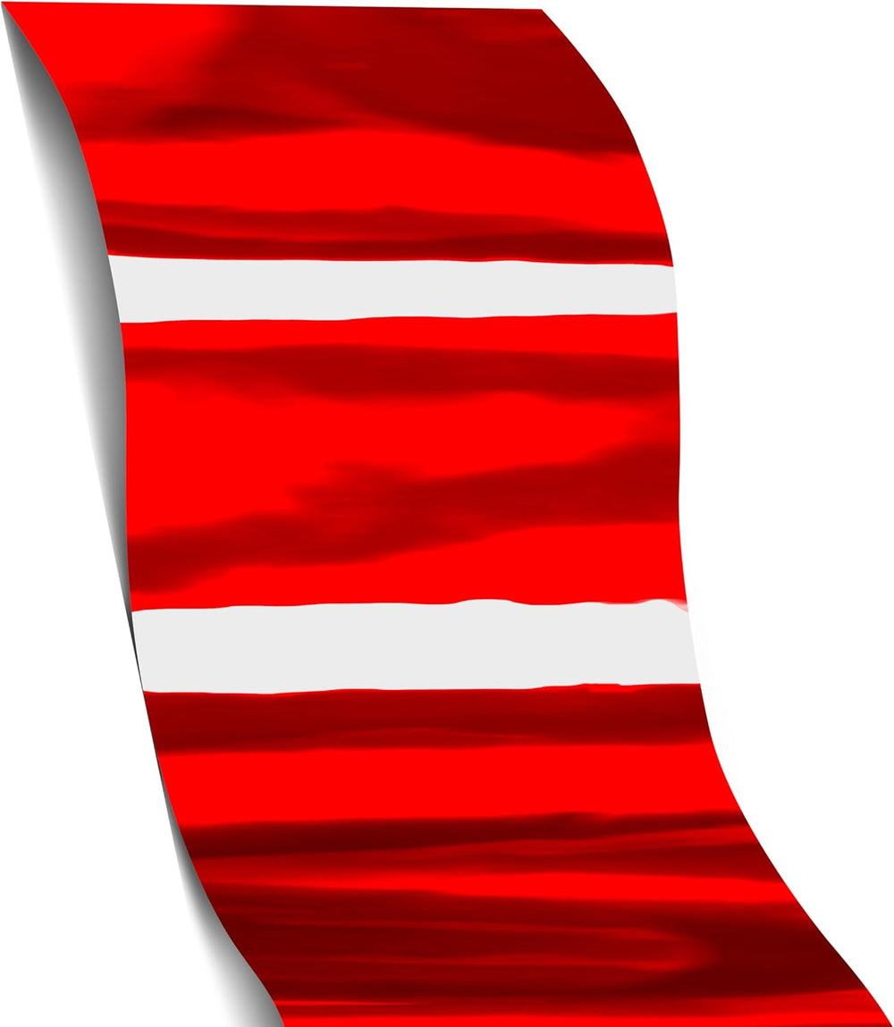 VViViD Holographic Chrome Red Vinyl Wrap DIY Air-Release Adhesive Film 10ft x...