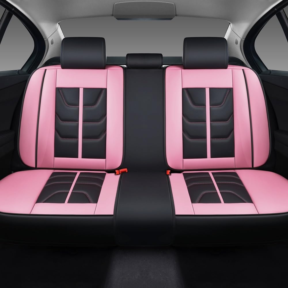 Leather Car Seat Covers,Full Coverage Seat Covers Full Set,Universal Automoti...