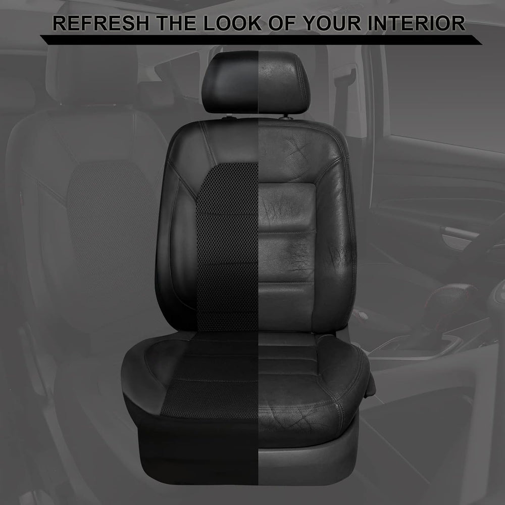 CAR PASS Universal Leather Two Front Seat Covers,Sport seat Covers fits Most ...