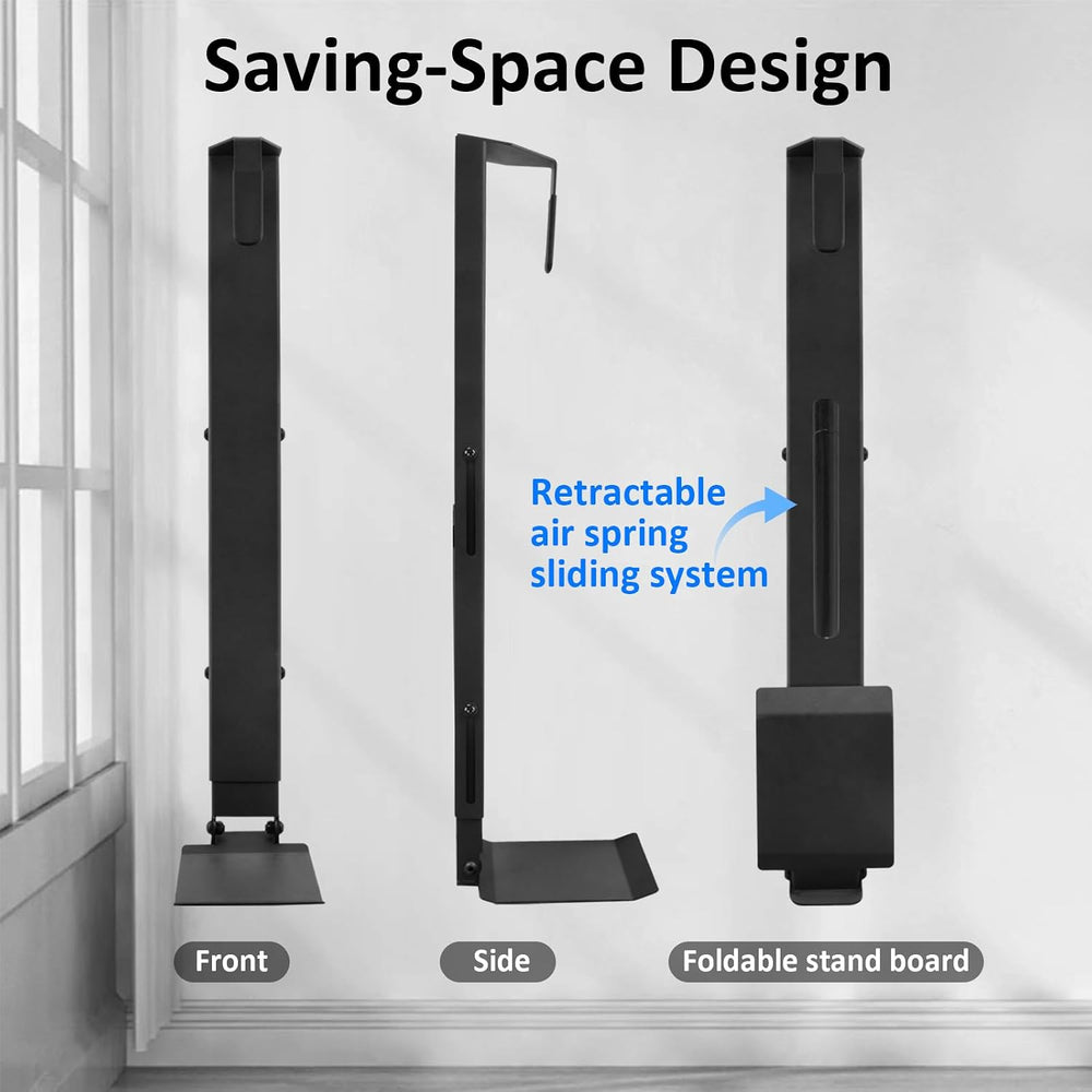 Wall Mount Golf Bag Storage Stand Organizer Rack for Garage Golf Bag Holder