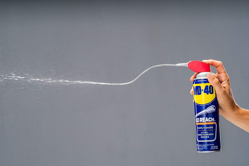 WD-40 Original Formula, Multi-Use Product, EZ-REACH Flexible Straw, 14.4 OZ [...