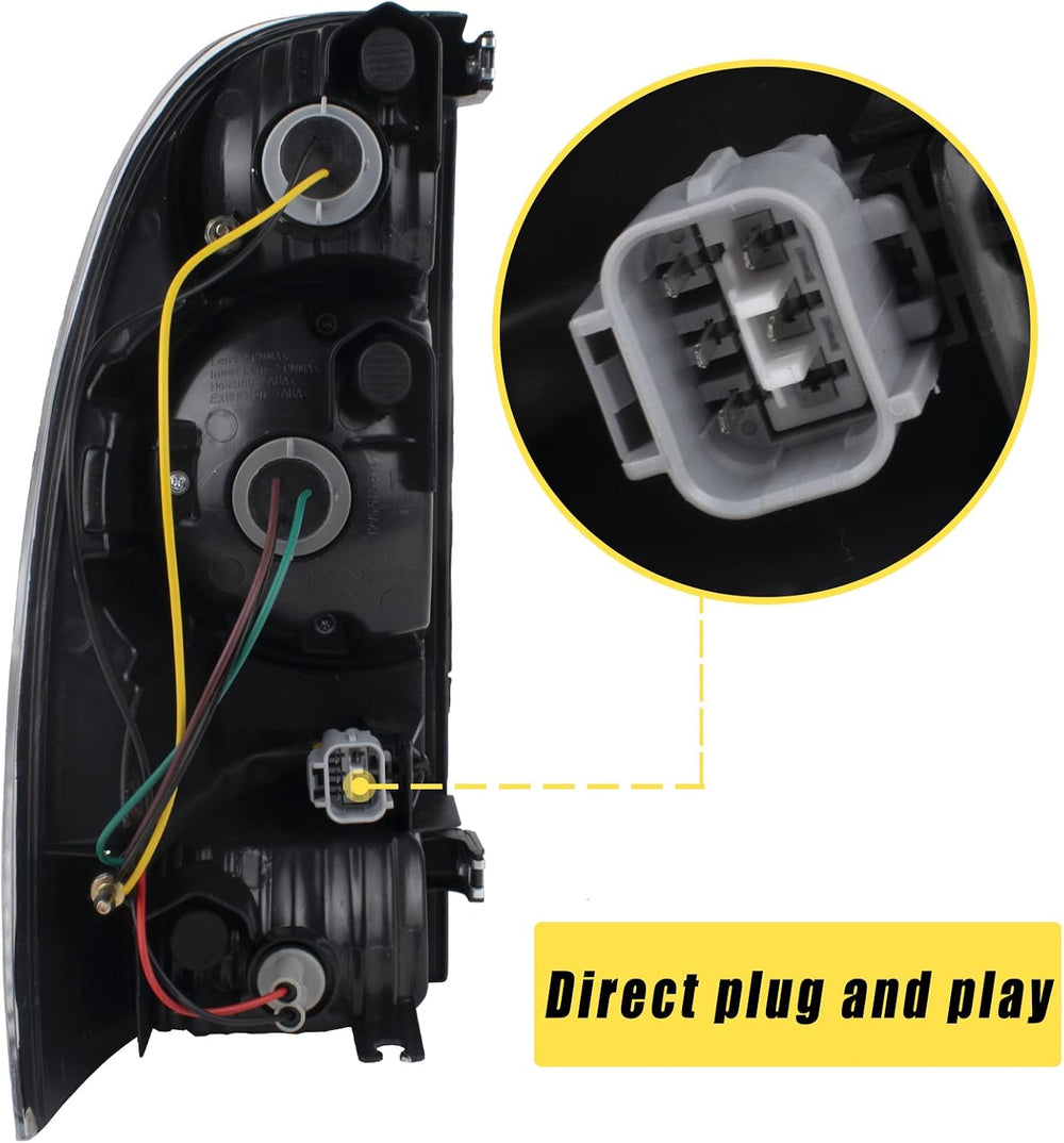 Boine Tail Light Left Driver Side Tail Light Compatible With 2005-2015 Toyota...