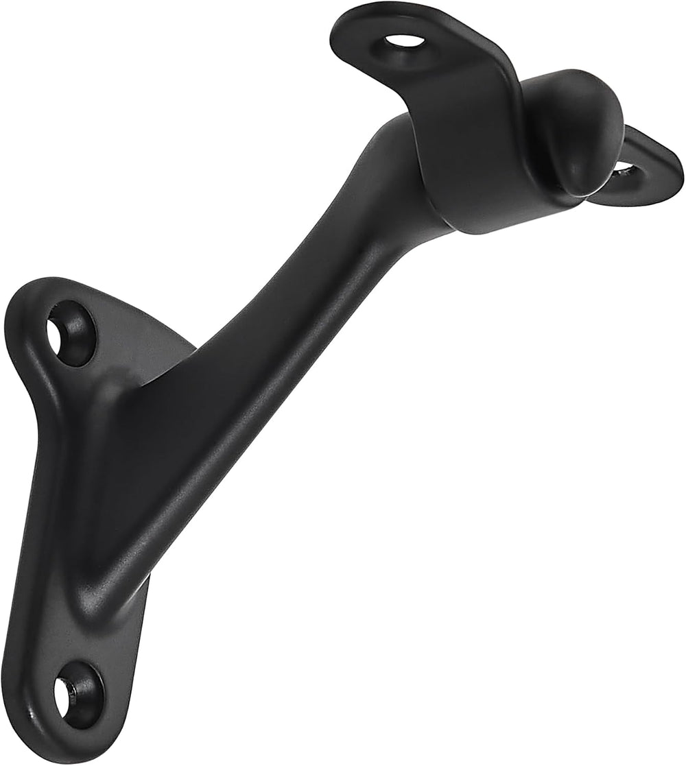 khtumeware 20 Pack 3 Inch Matte Black Hand Rail Bracket Heavy Duty Hardware f...