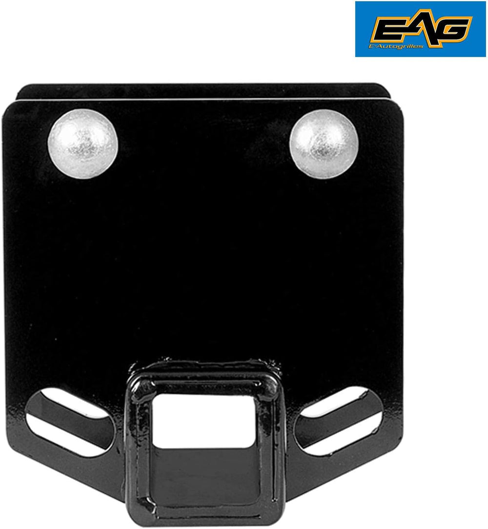 EAG RV Bumper Hitch 2 inches Receiver Adapter for 4 x 4 inches Square Bumper ...