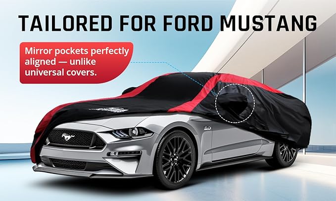 Mustang Car Cover Waterproof All Weather