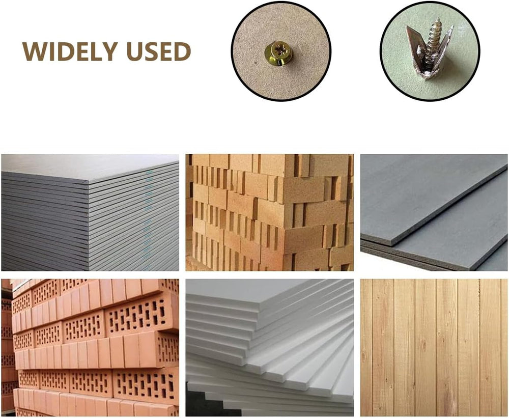 Self-Drilling Drywall Anchors,Heavy Duty Drywall Anchors and Screws kit,Door ...