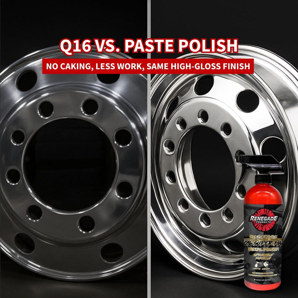 Renegade Products USA | Q16 Extra Fine Sprayable Metal Polish - High-Gloss Fi...