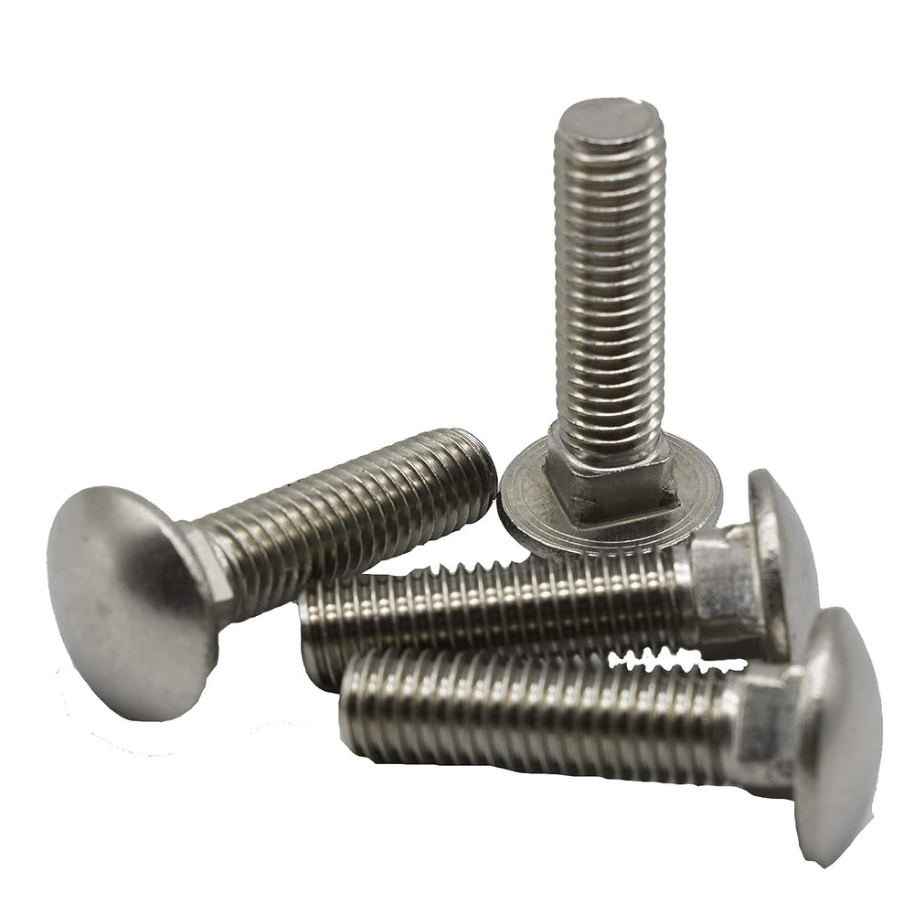 SANTIE 3/8 in.-16 x 1-3/4 in. Stainless Steel Carriage Bolts