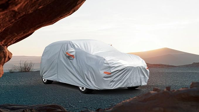 Kayme Hatchback Car Covers Waterproof All Weather, Sun Uv Rain Protection
