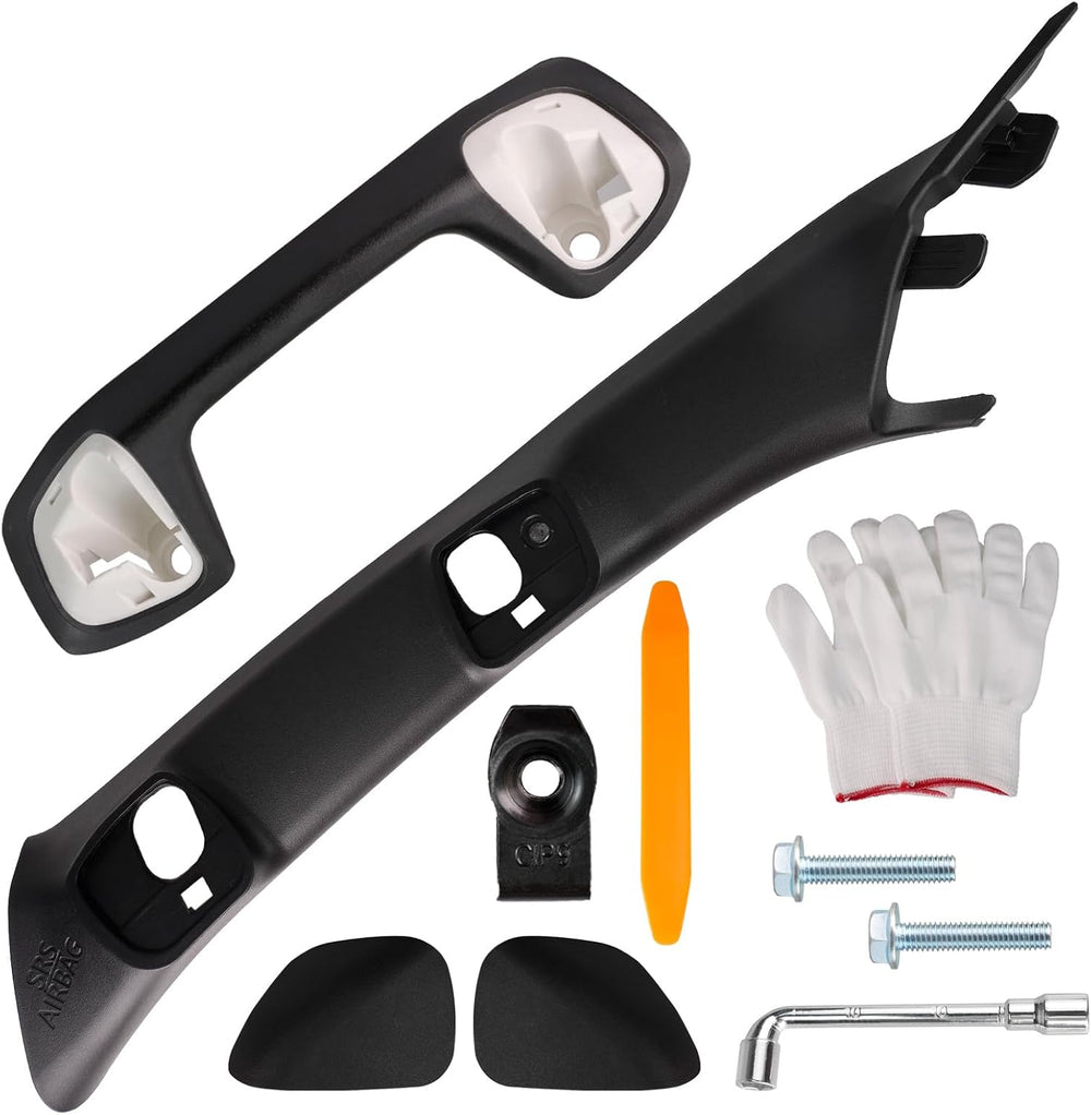 A-Pillar Grab Handle for Toyota Tacoma 3rd Gen 2016-2023 Black | Driver side ...