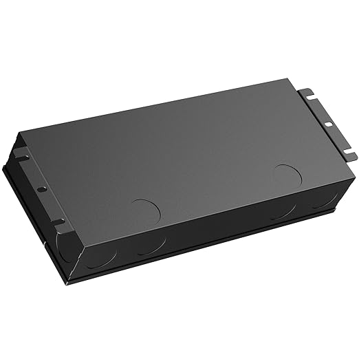 EMITEVER Dimmable Led Driver, 200W AC 110V-277V to DC 24V Transformer, 5-in-1