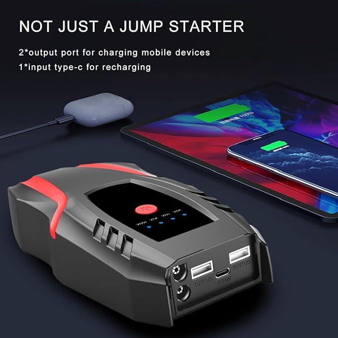 12v Auto Jump Starter Pack
