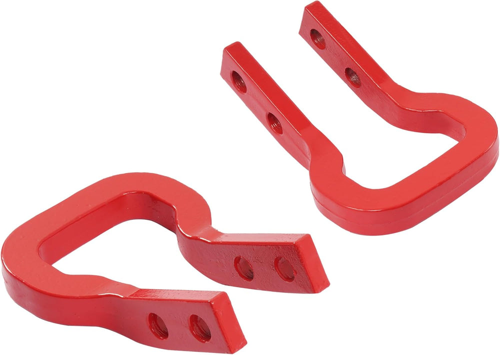 ALMULOO 2PCS Front Tow Hooks Compatible with 2023 2024 Chevrolet Colorado/202...