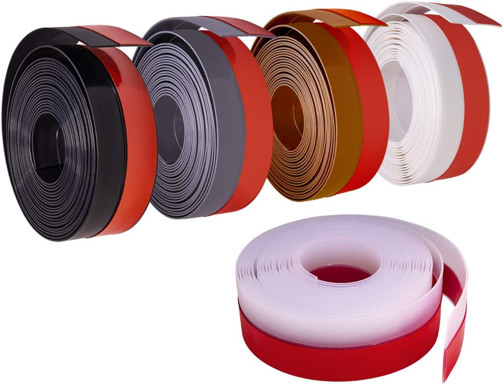 TORRAMI Silicone Weather Stripping, 3 in x 20 ft, Gray Door Seal