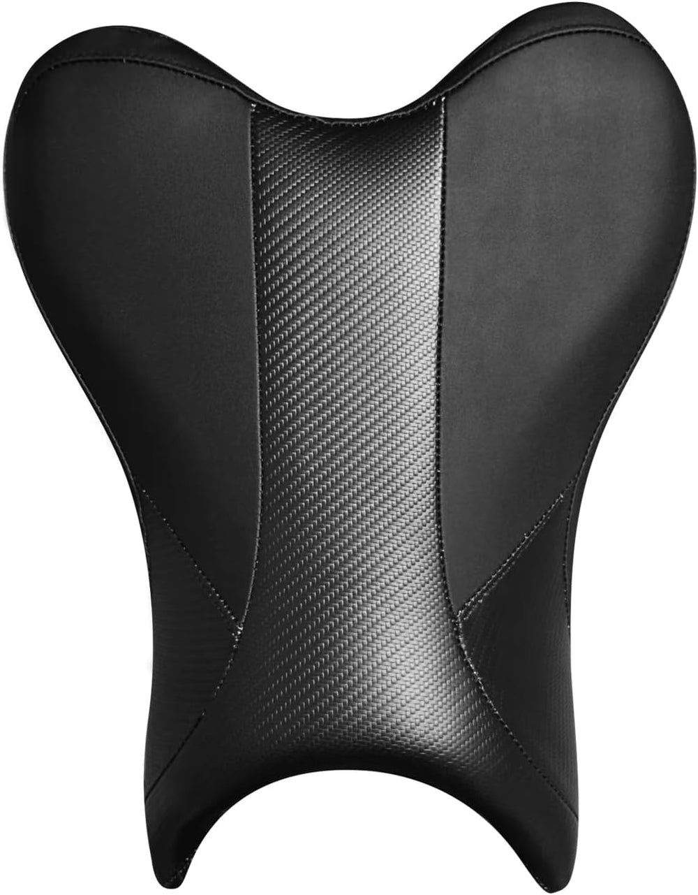Upgraded Motorcycle Driver Tall Seat Pad for CFMOTO, Soft Leather, Black | Co...
