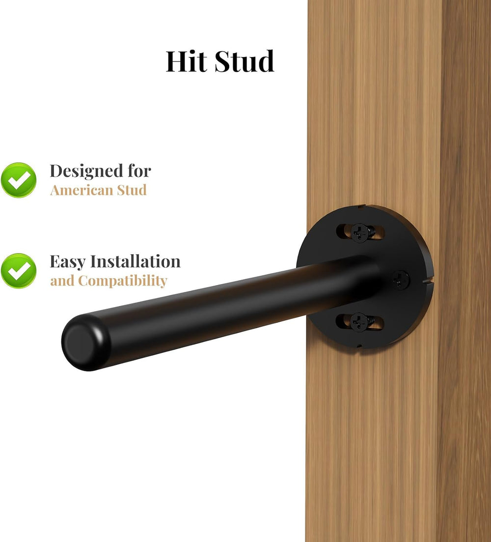 8pcs Wall Shelf Brackets Heavy Duty Floating Shelf Bracket Hidden,Invisible B...