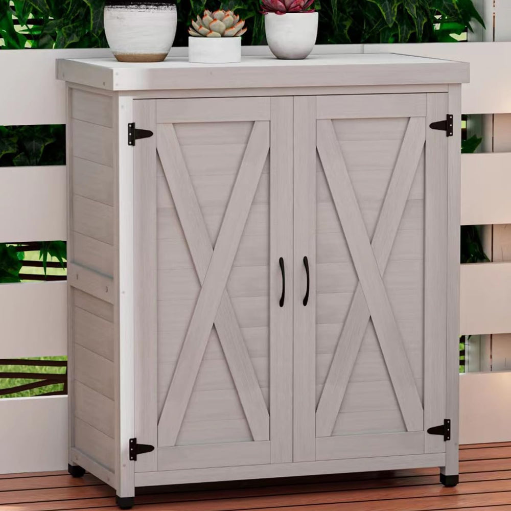 Outdoor Storage Shed Waterproof, Potting Shed