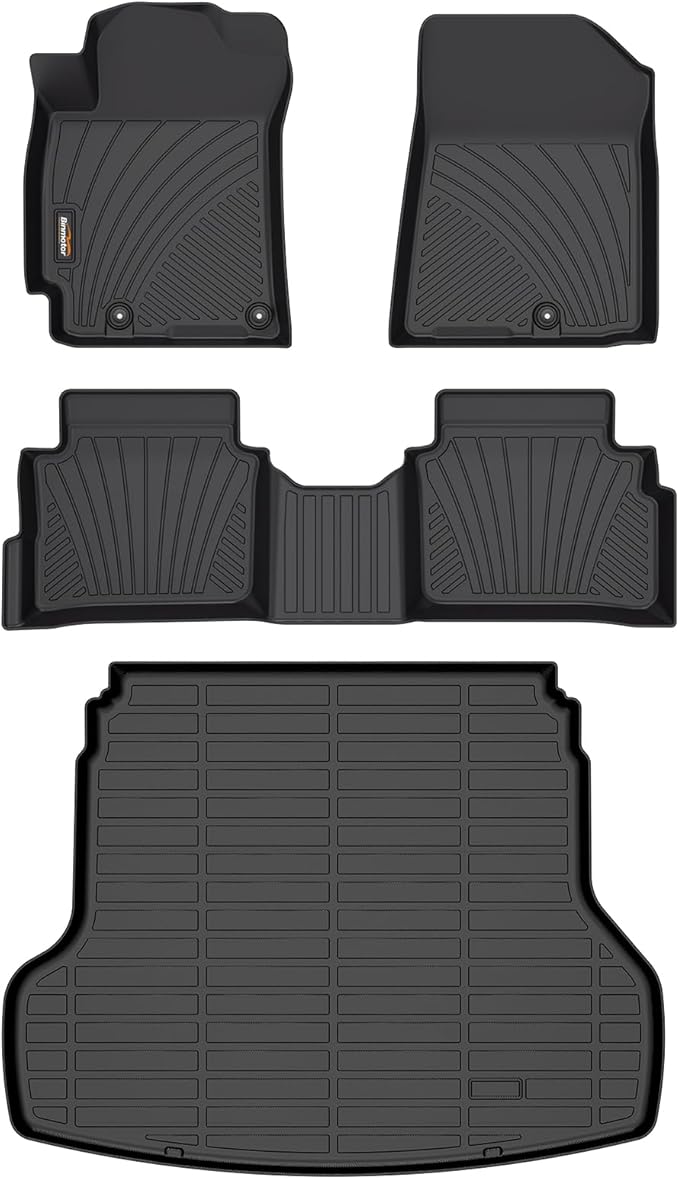 Binmotor-All Weather Floor Mats Cargo Liner Set