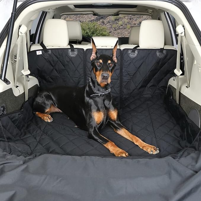 4Knines SUV Cargo Liner for Dogs, Trunk Mat for SUV, Durable Cargo Cover