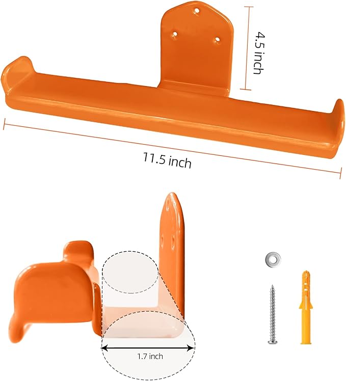 Backpack Leaf Blower Hanger, 2 Pack Backpack Sprayer Wall Mount, Heary Duty
