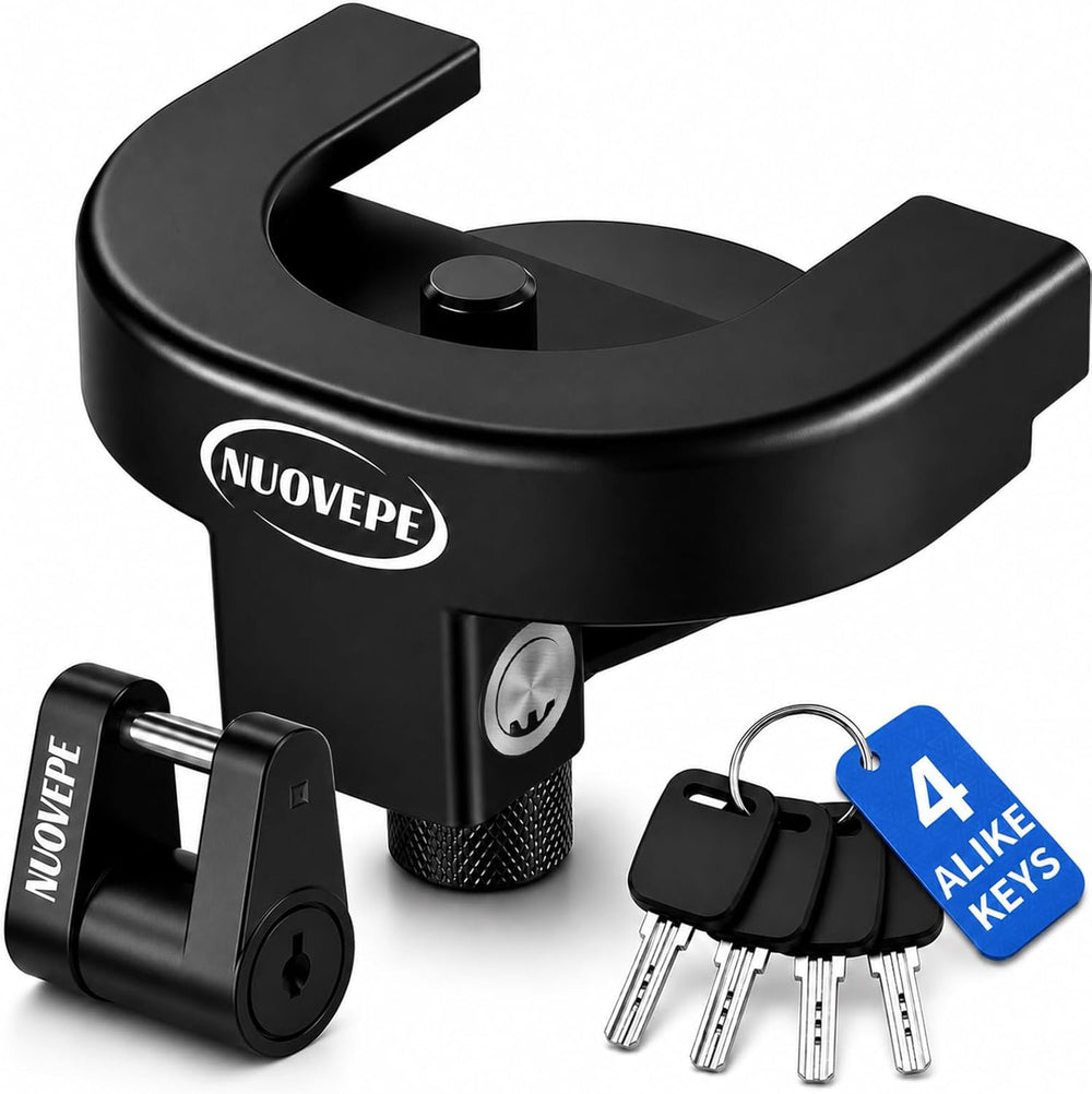 2 5/16Inch-Trailer-Hitch-Locks-Kit, Heavy Duty Anti Theft Trailer Tongue Lock...