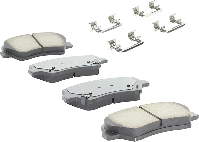 Premium Ceramic Front Brake Pads Compatible